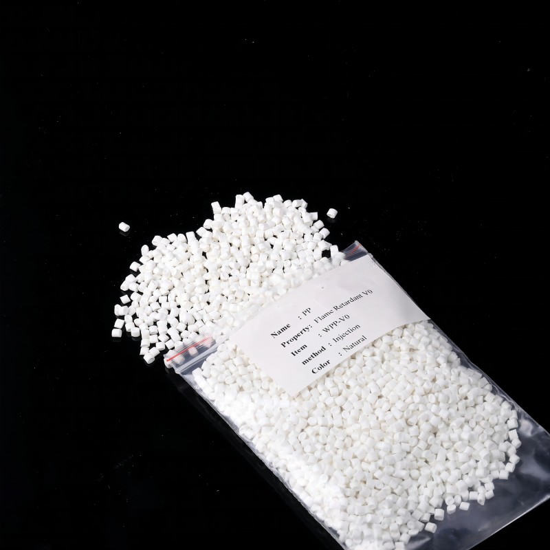 GG Halogen-free flame retardant PP V0 grade Injection refractory particles for electrical accessories